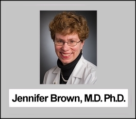 lymphoma specialist Jennifer R. Brown, M.D., Ph.D.