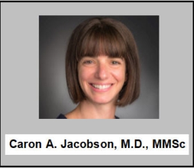 lymphoma specialist Caron A. Jacobson, M.D., MMSc